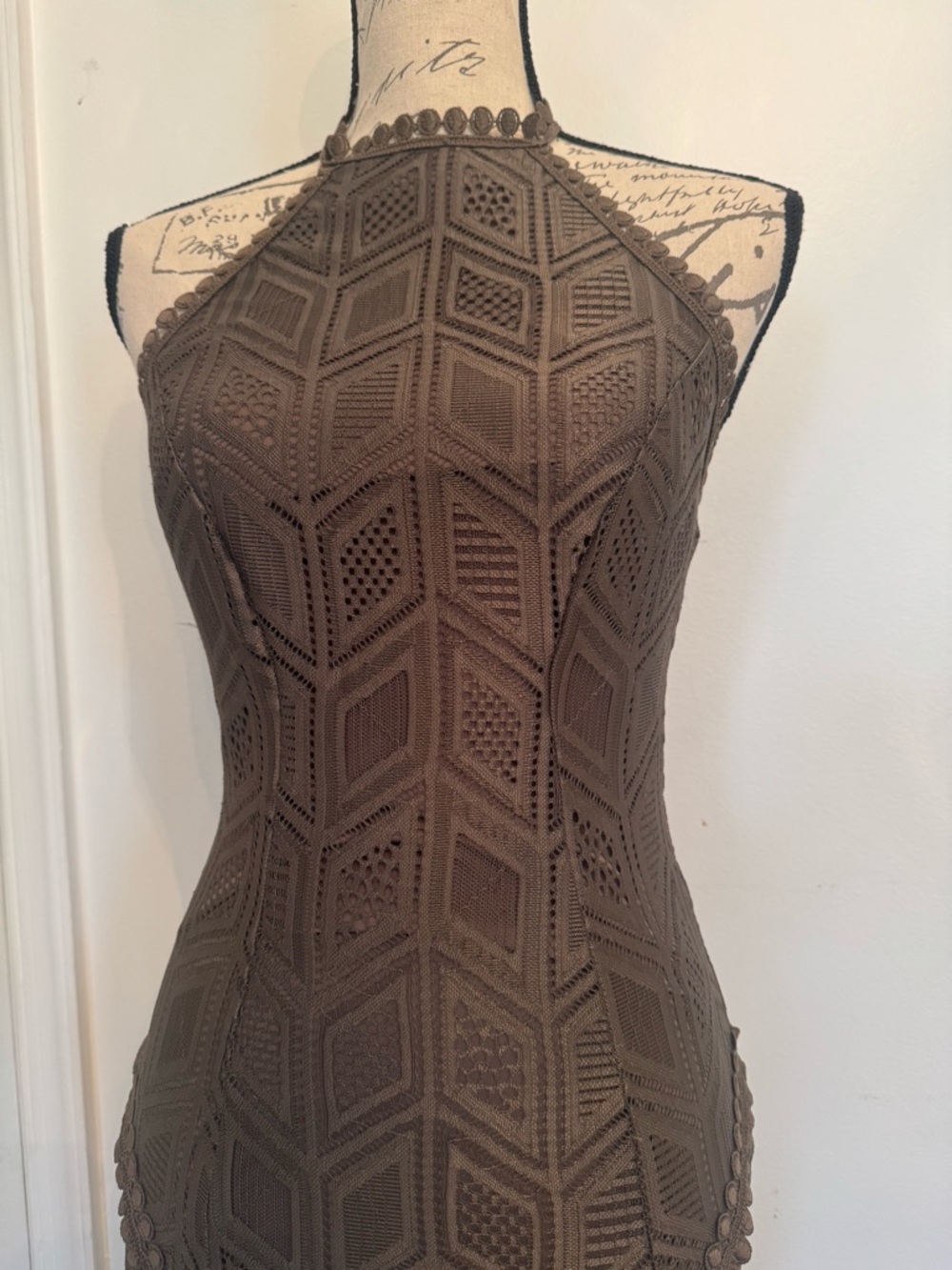 Guess Sleeveless Crochet Maxi Dress - Picture 2 of 9
